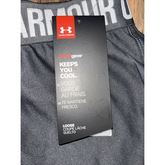 NWT Under Armour‎ Womens Heatgear Running Shorts Gray Size L - Picture 13 of 14